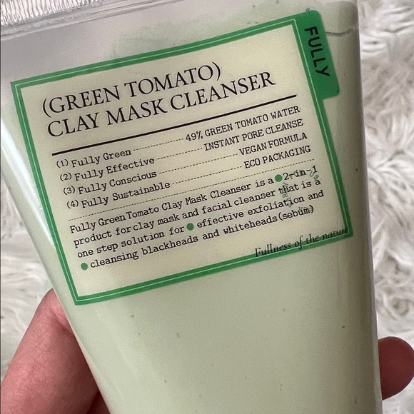 Green tomato 🍅clay mask cleanser - Picture 3 of 10